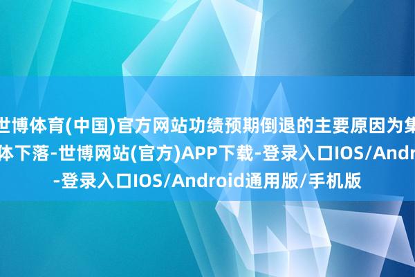 世博体育(中国)官方网站功绩预期倒退的主要原因为集团毛利较前年度全体下落-世博网站(官方)APP下载-登录入口IOS/Android通用版/手机版