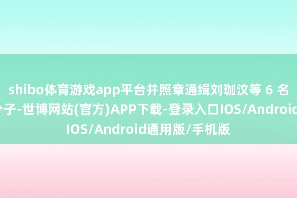 shibo体育游戏app平台并照章通缉刘珈汶等 6 名外逃反中乱港分子-世博网站(官方)APP下载-登录入口IOS/Android通用版/手机版